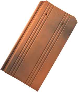 Kékes egyenesvágású antik